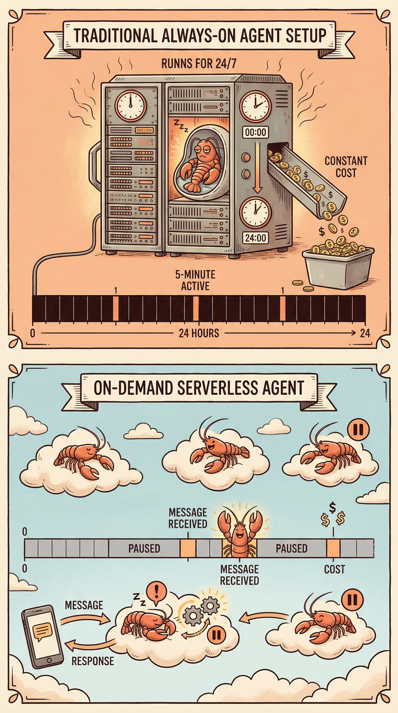 From Serverless Functions to Serverless Agents
